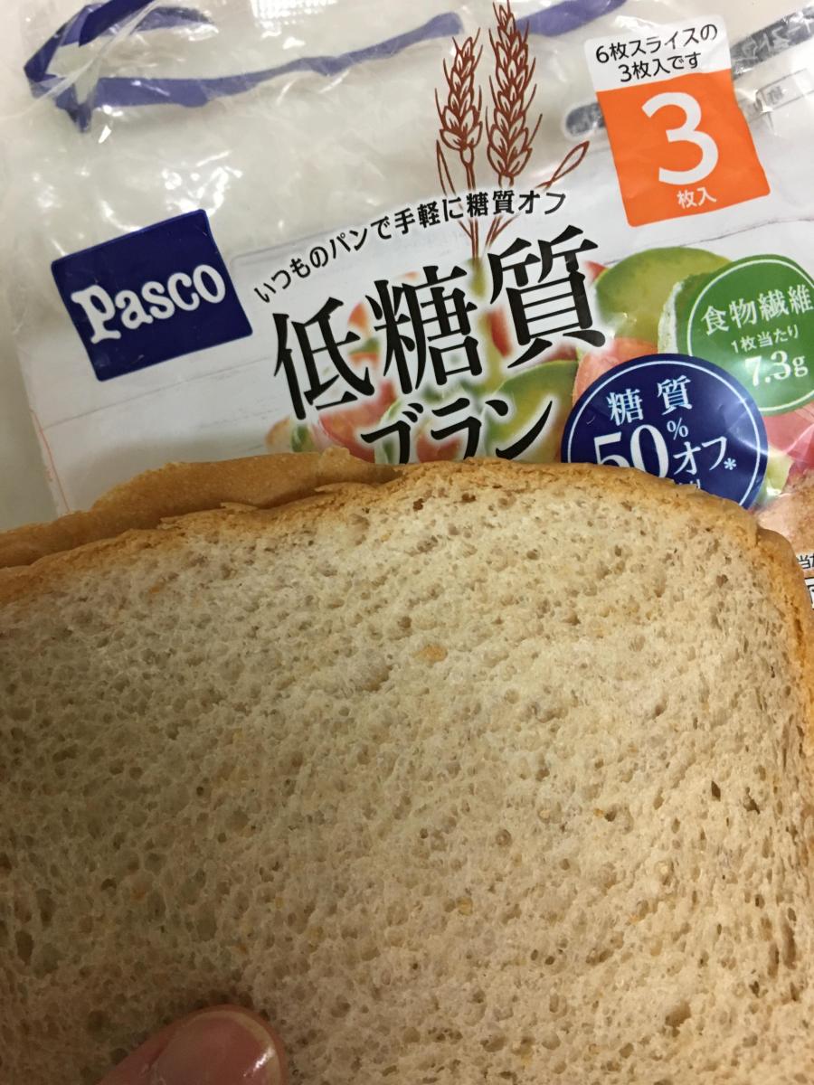 敷島製パン Pasco 低糖質ブラン食パンの商品ページ