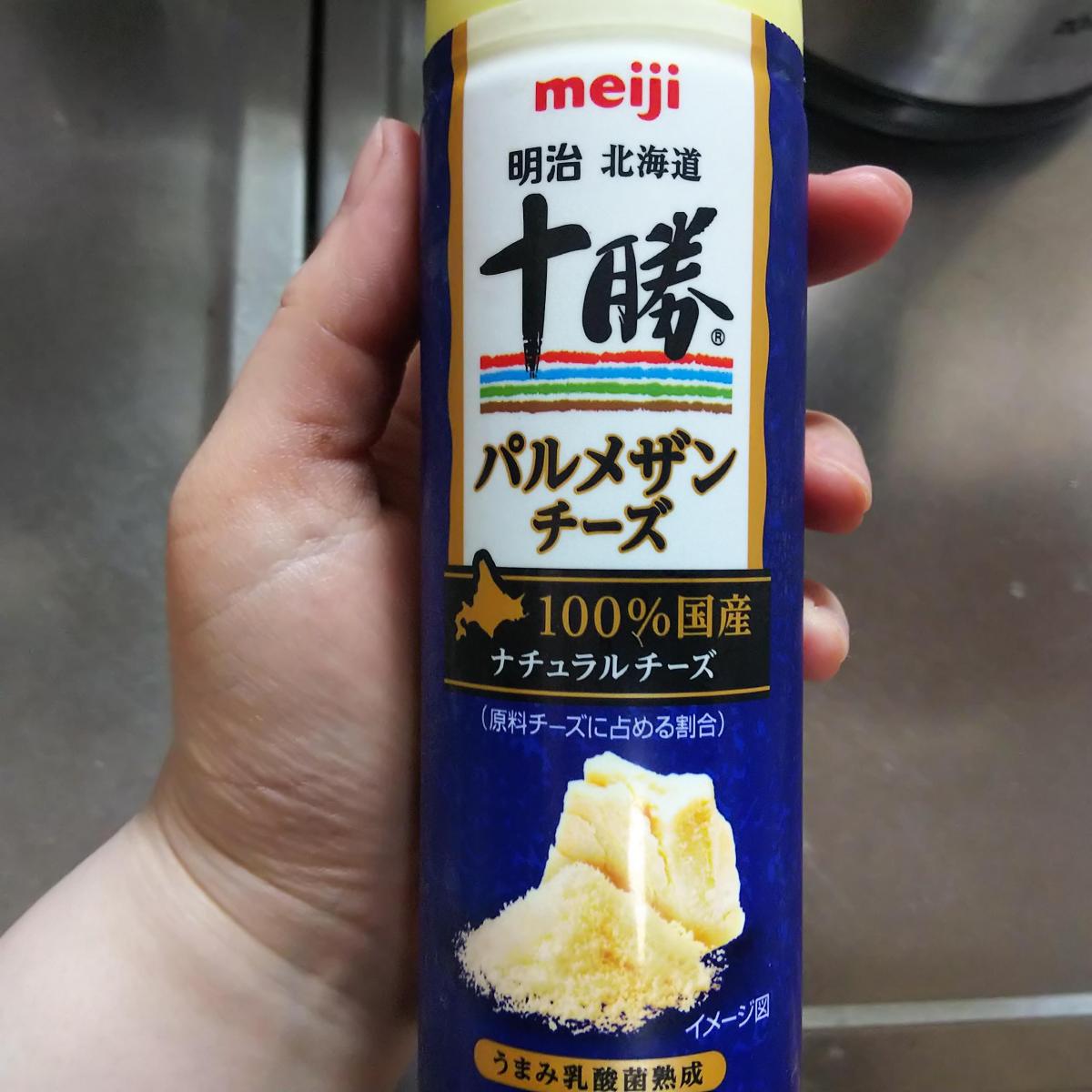 明治 北海道十勝パルメザンチーズの商品ページ