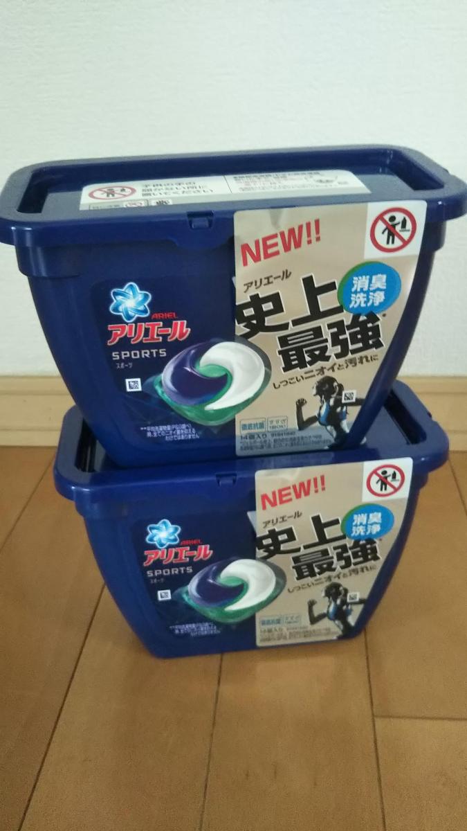 P G アリエール プラチナスポーツジェルボール3dの商品ページ