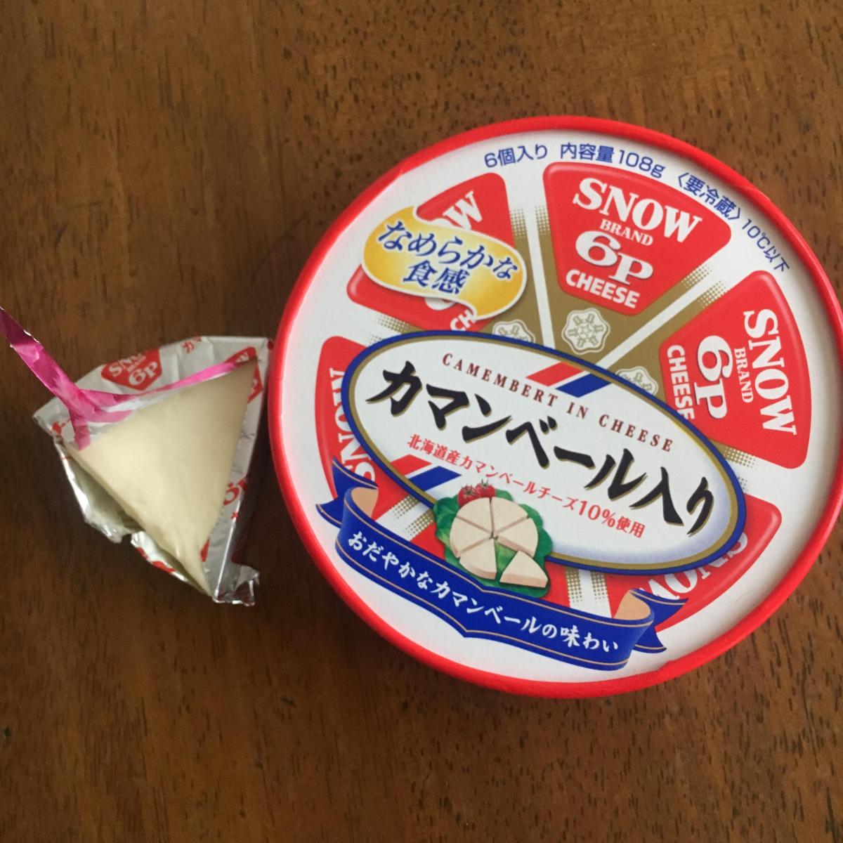 雪印メグミルク 6pチーズ カマンベール入りの商品ページ