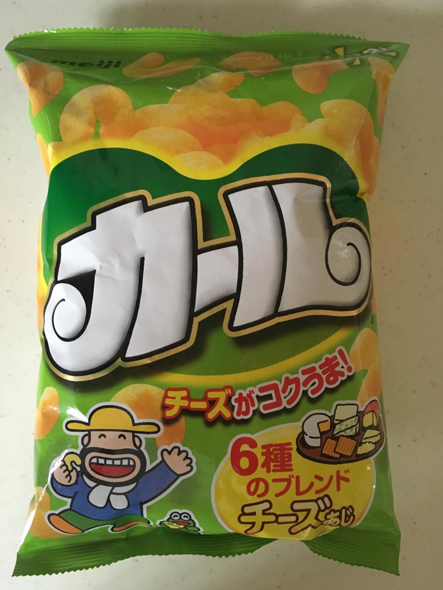 明治 カール チーズあじの商品ページ