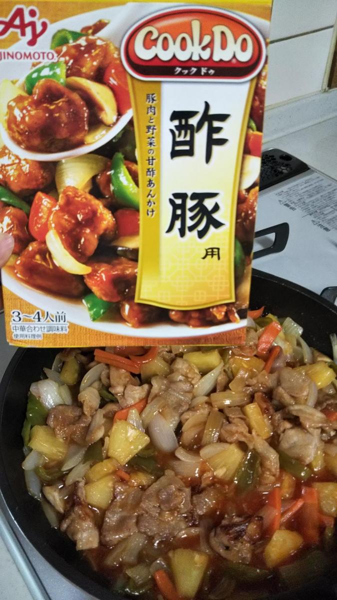 66円 最大75％オフ！ 味の素 CookDo クックドゥ 酢豚用 140g 3〜4人前