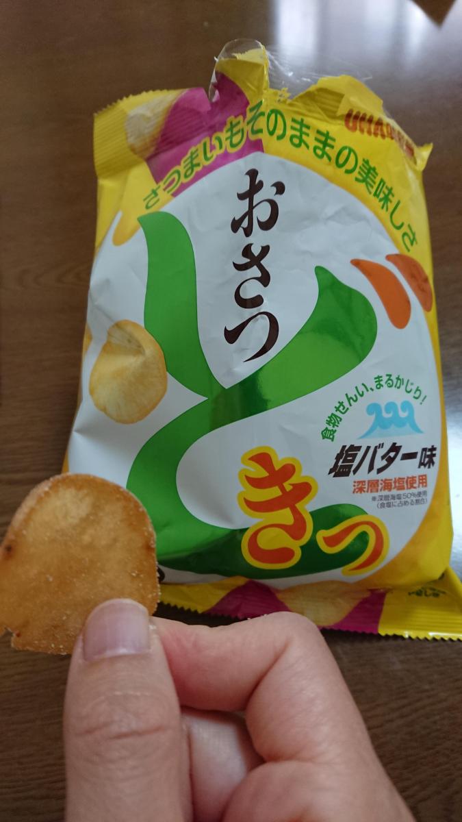 Uha味覚糖 おさつどきっ 塩バター味の商品ページ