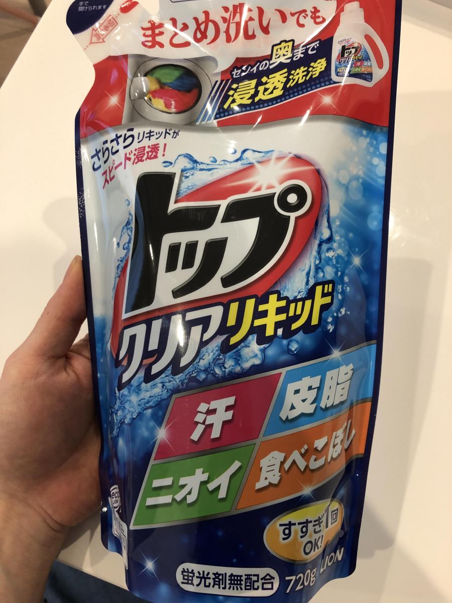 ライオン トップ クリアリキッドの商品ページ