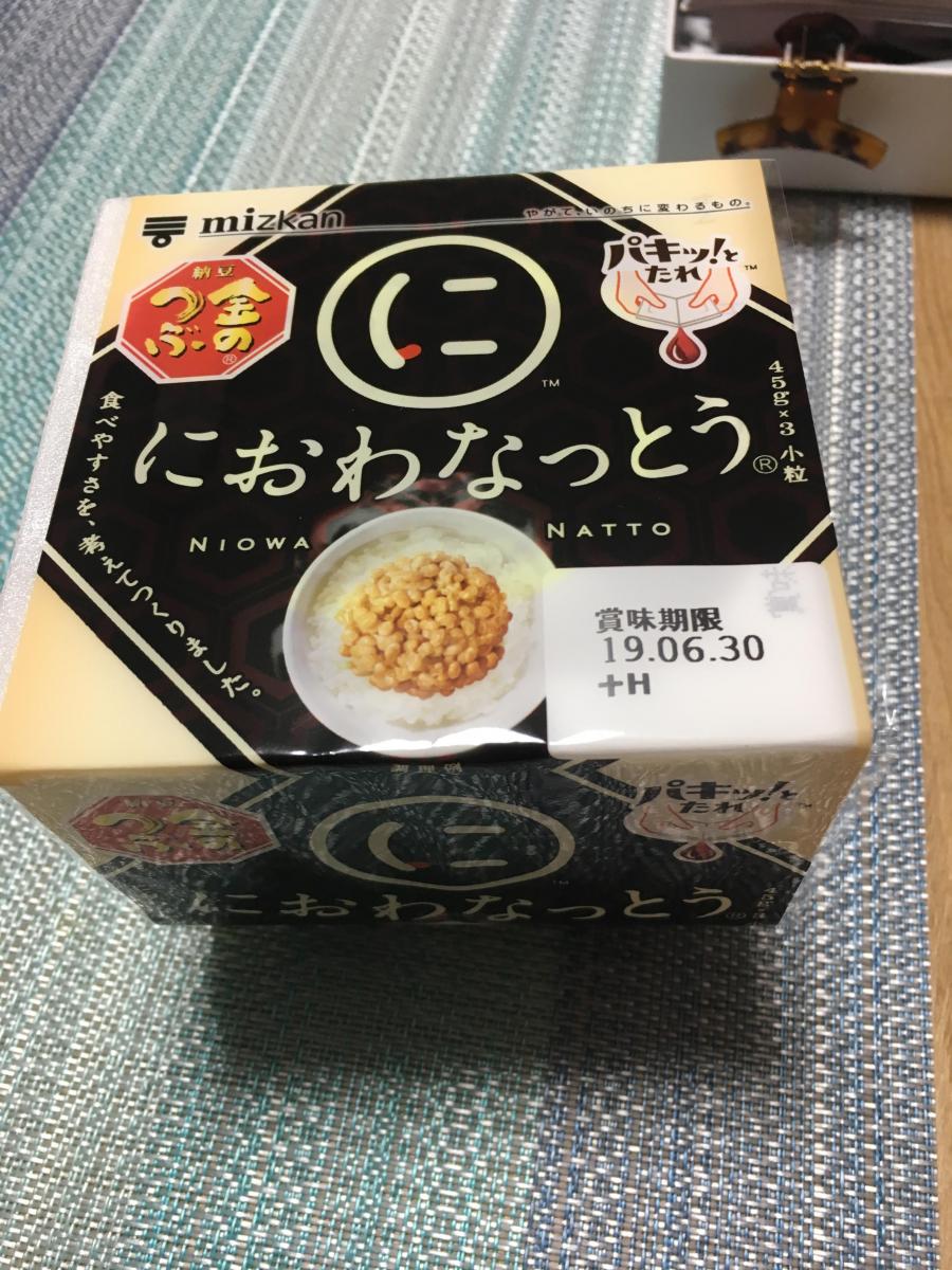 ミツカン 金のつぶ パキッ とたれにおわなっとうの商品ページ