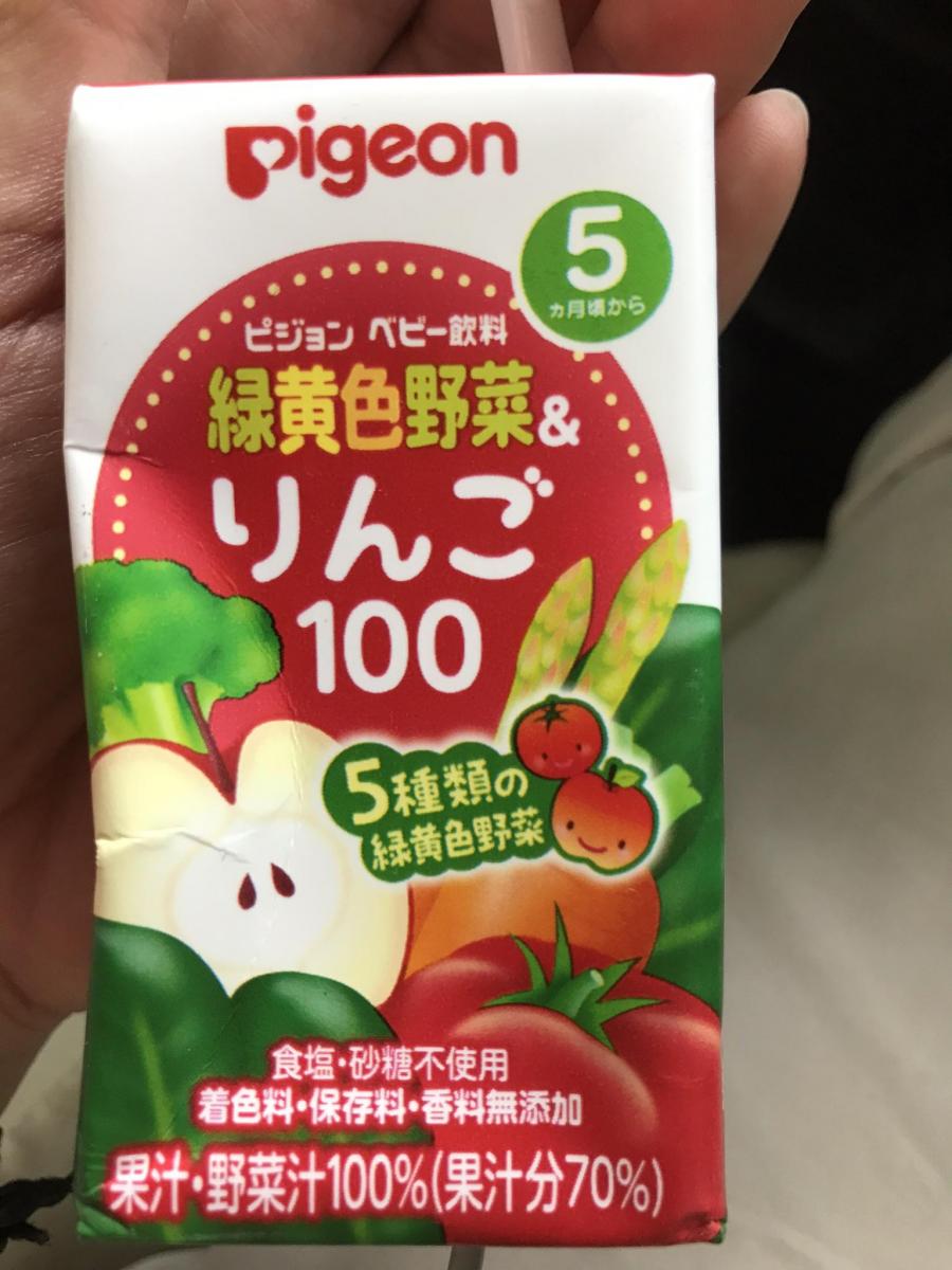 ピジョン 緑黄色野菜＆りんご100の商品ページ