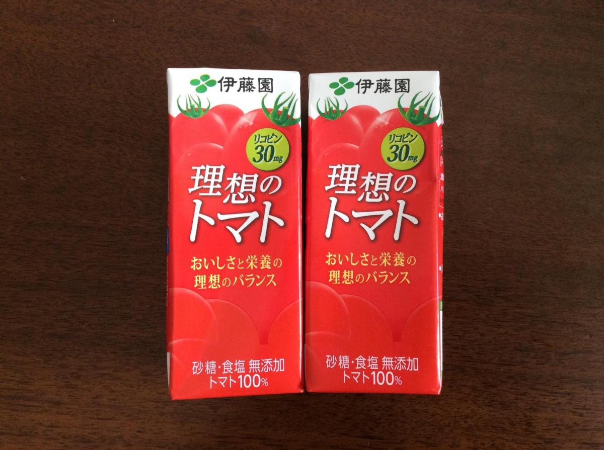 伊藤園 理想のトマトの商品ページ
