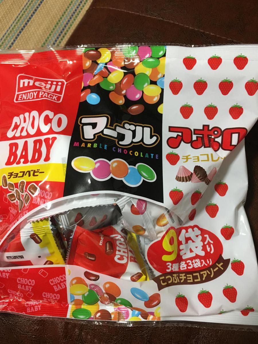 明治 こつぶチョコ袋の商品ページ