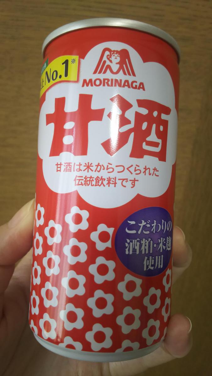 森永製菓 甘酒缶の商品ページ