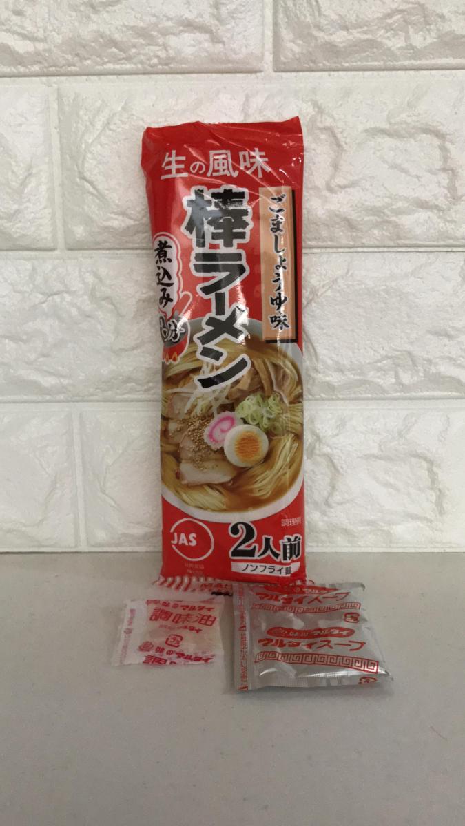 マルタイ ごましょうゆ味棒ラーメンの商品ページ