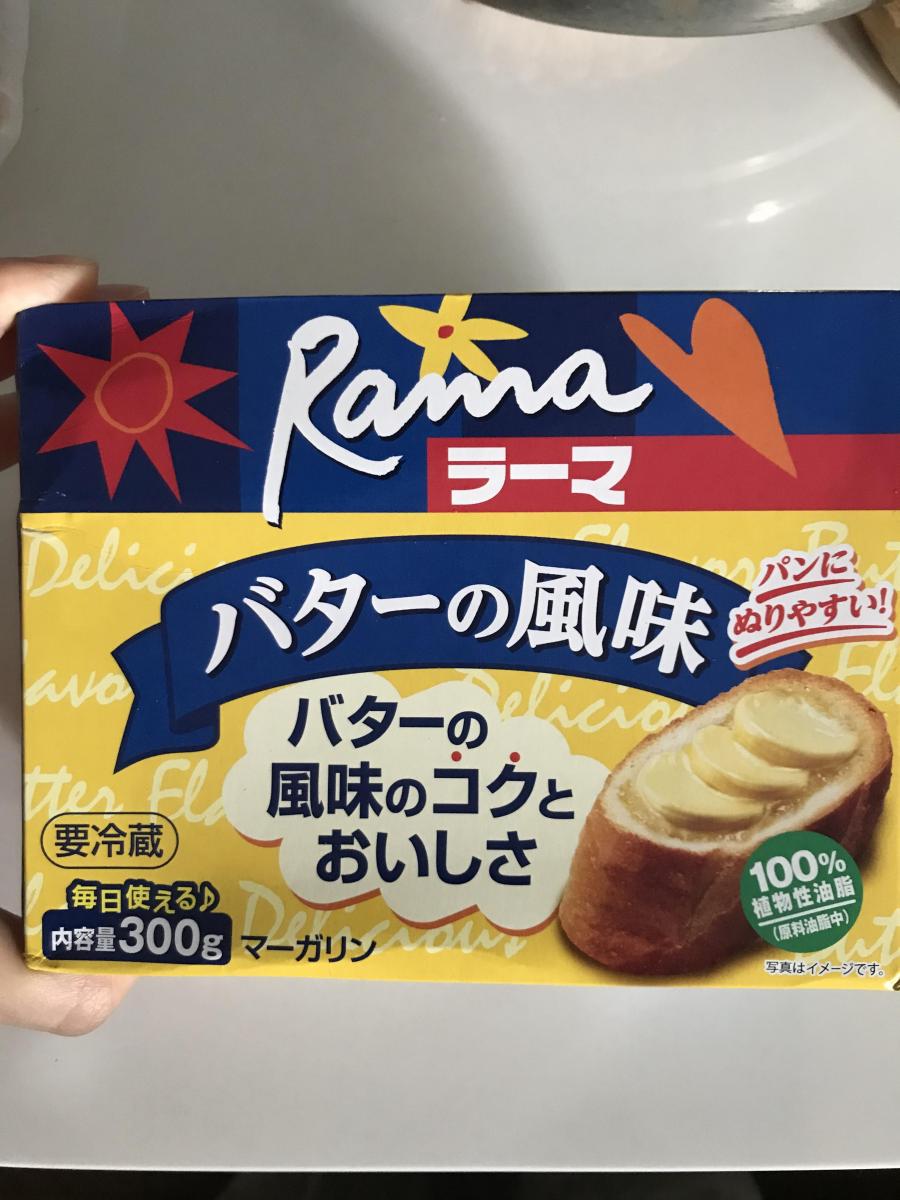 J オイルミルズ ラーマ バターの風味の商品ページ