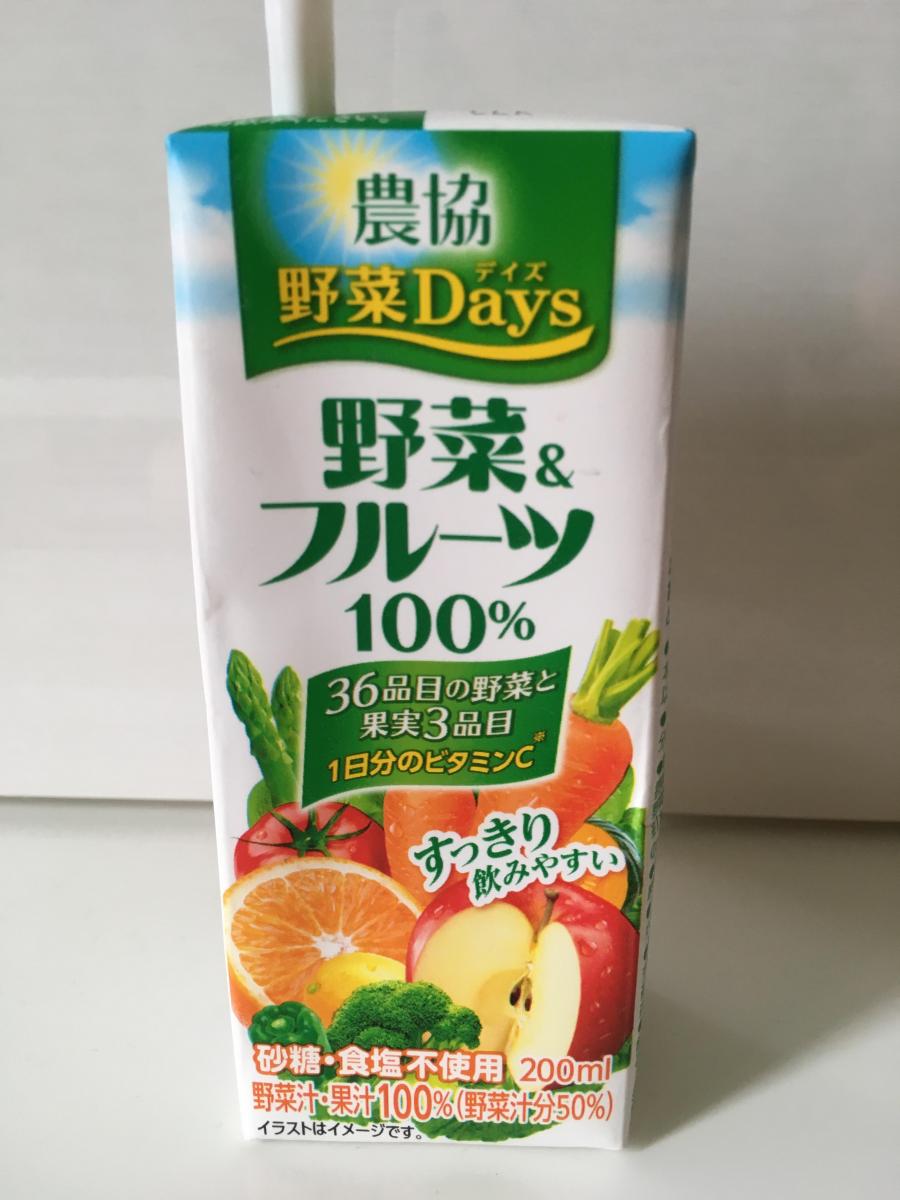雪印メグミルク 農協 野菜days 野菜 フルーツ100 の商品ページ