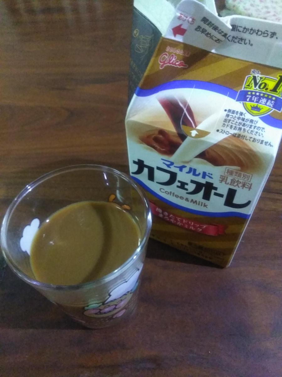 グリコ マイルドカフェオーレの商品ページ