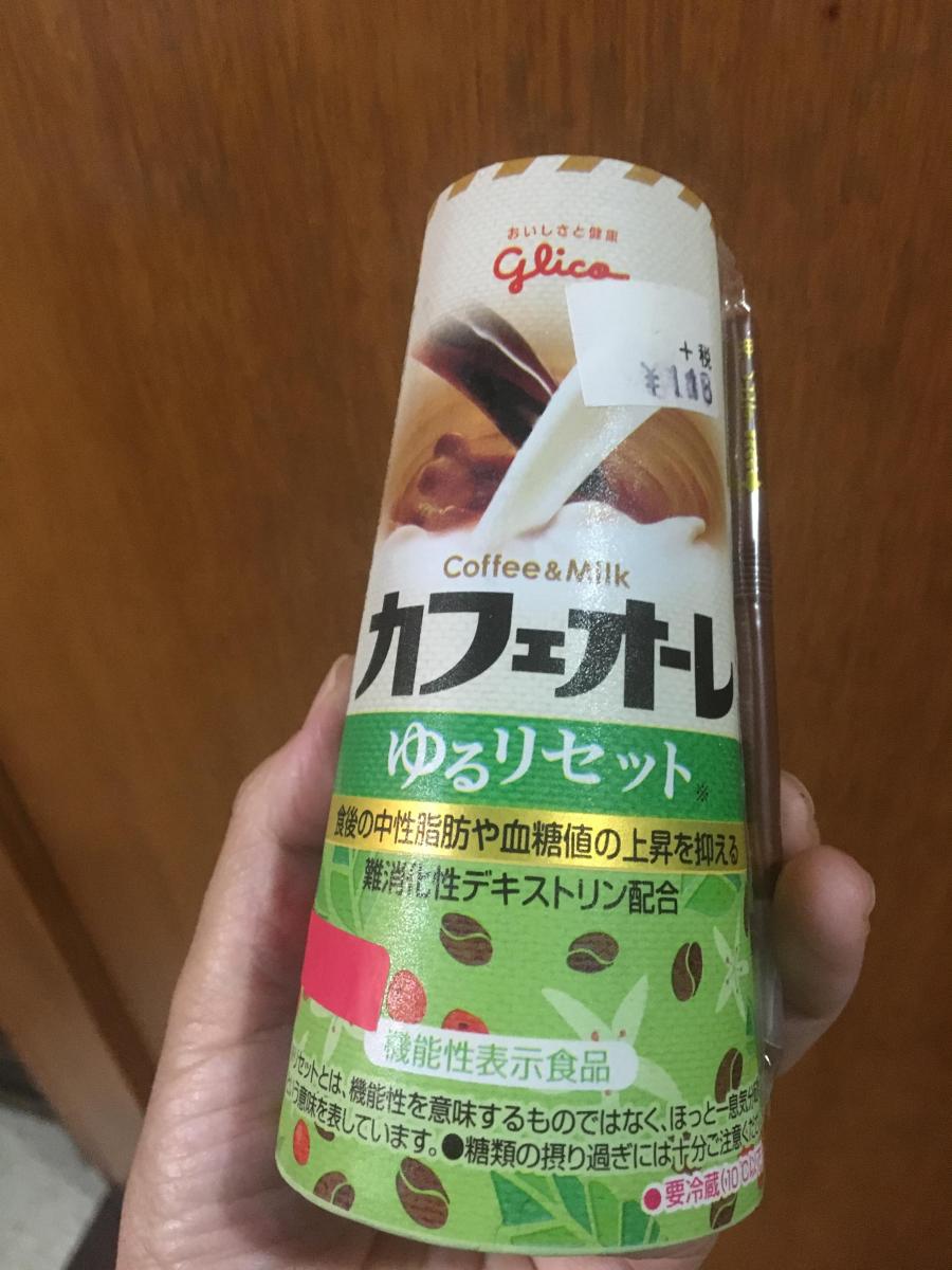 グリコ カフェオーレ ゆるリセットの商品ページ