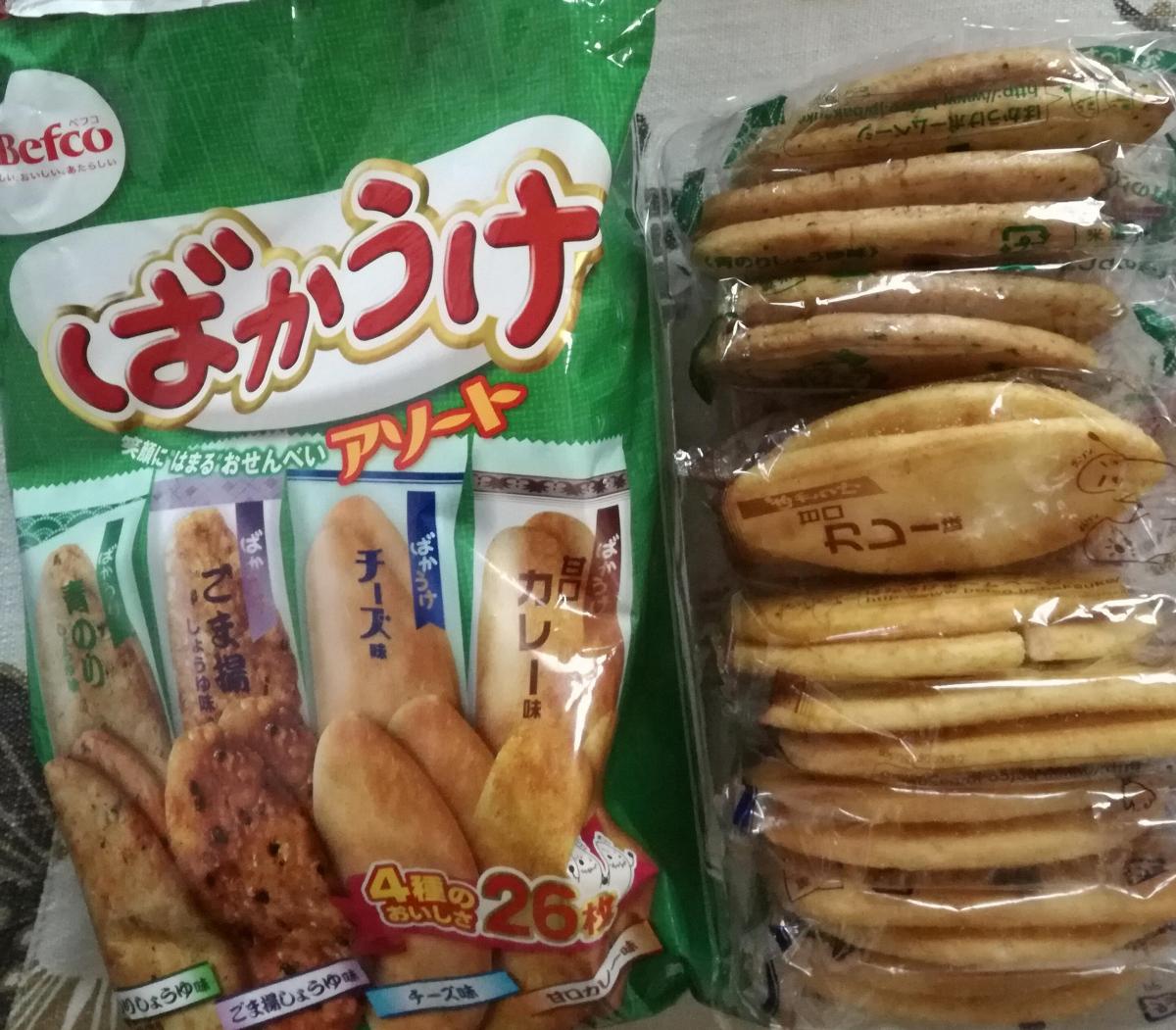 栗山米菓 ベフコ Fばかうけアソートの商品ページ