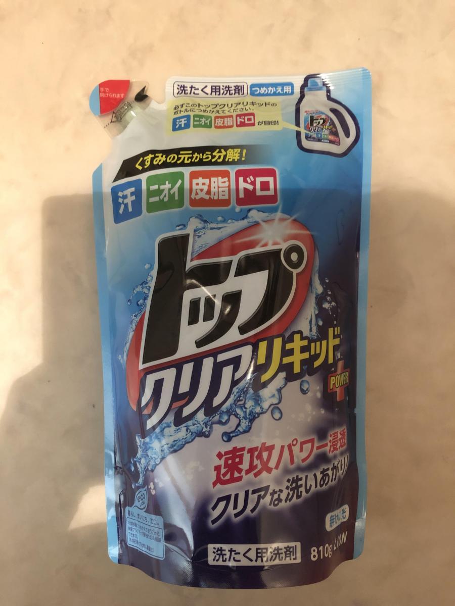 ライオン トップ クリアリキッドの商品ページ