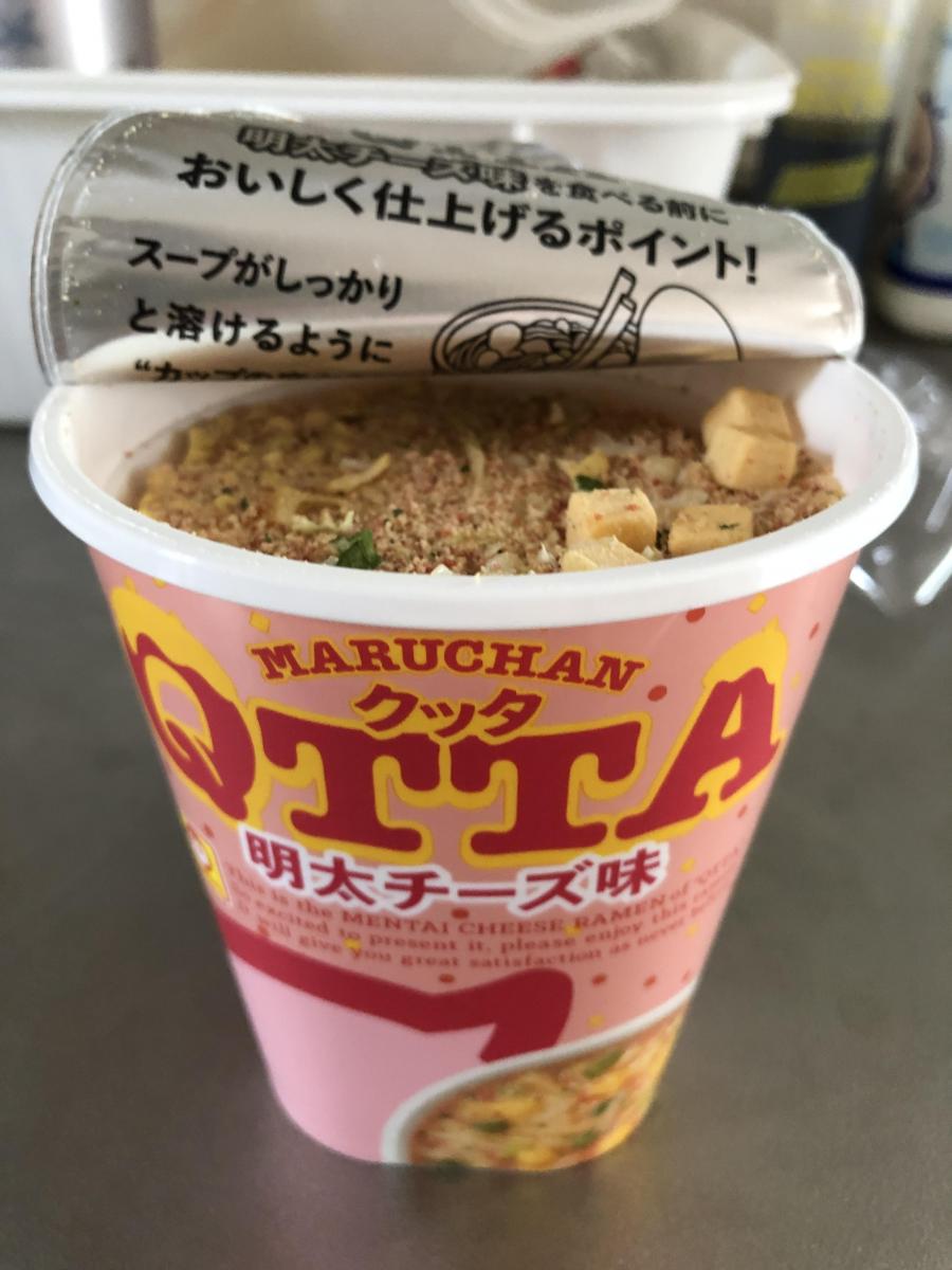 東洋水産 Maruchan Qtta 明太チーズ味の商品ページ