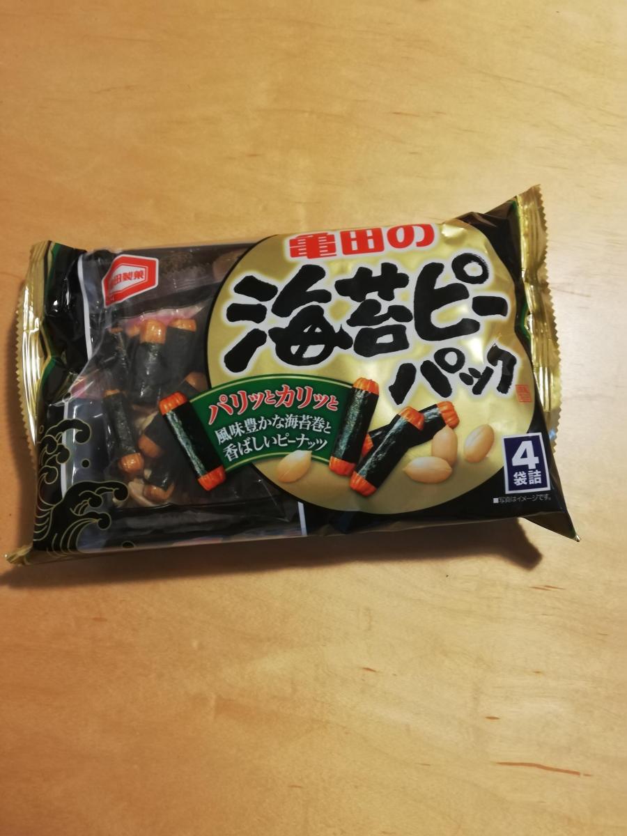 亀田製菓 海苔ピーパック の商品ページ 亀田製菓 海苔ピーパック の商品ページ