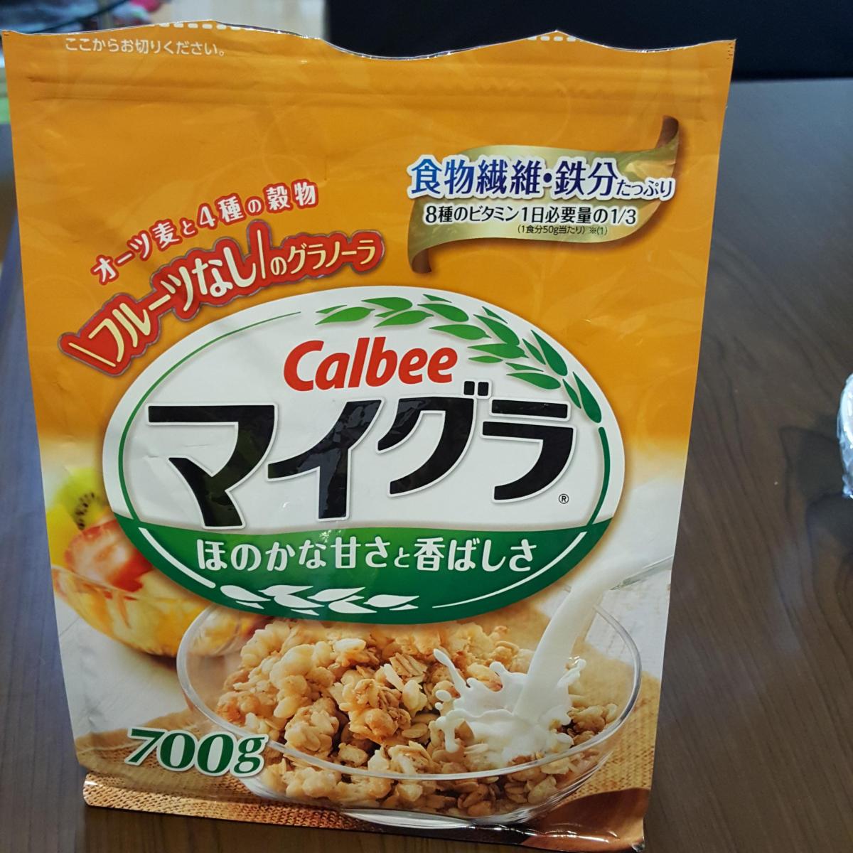 カルビー マイグラの商品ページ