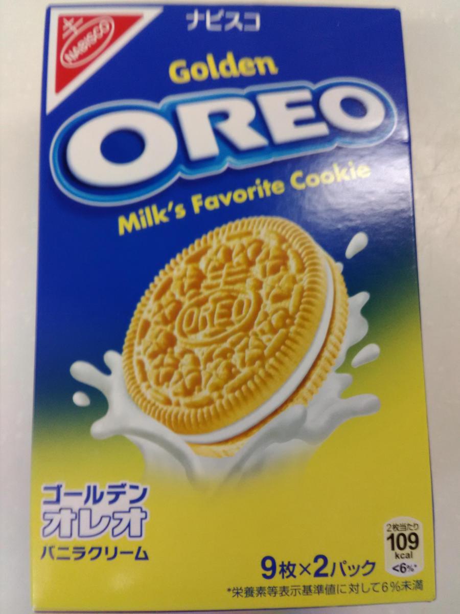 モンデリーズ オレオ ゴールデンバニラクリームの商品ページ