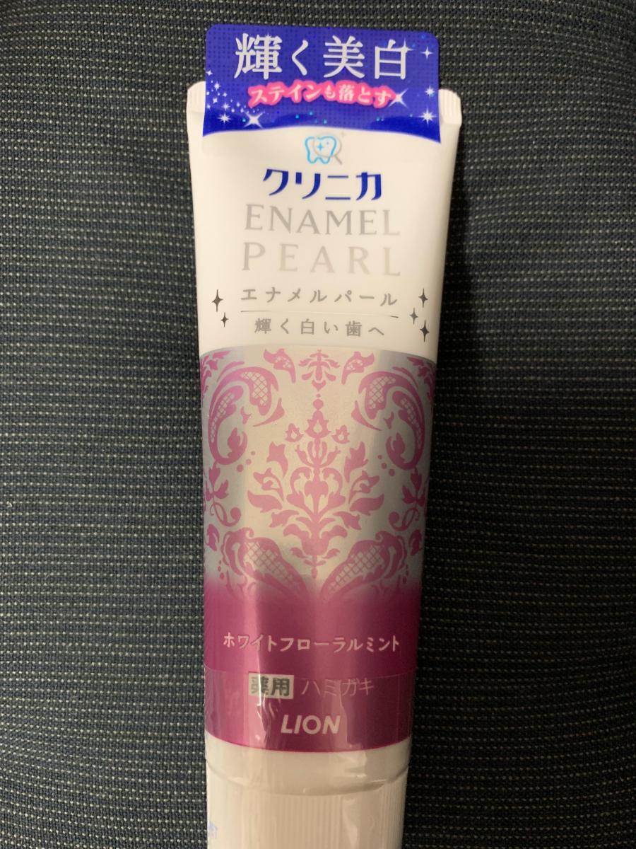 95円 即出荷 クリニカエナメルパール ホワイトフローラルミント 130g ライオン 返品種別A