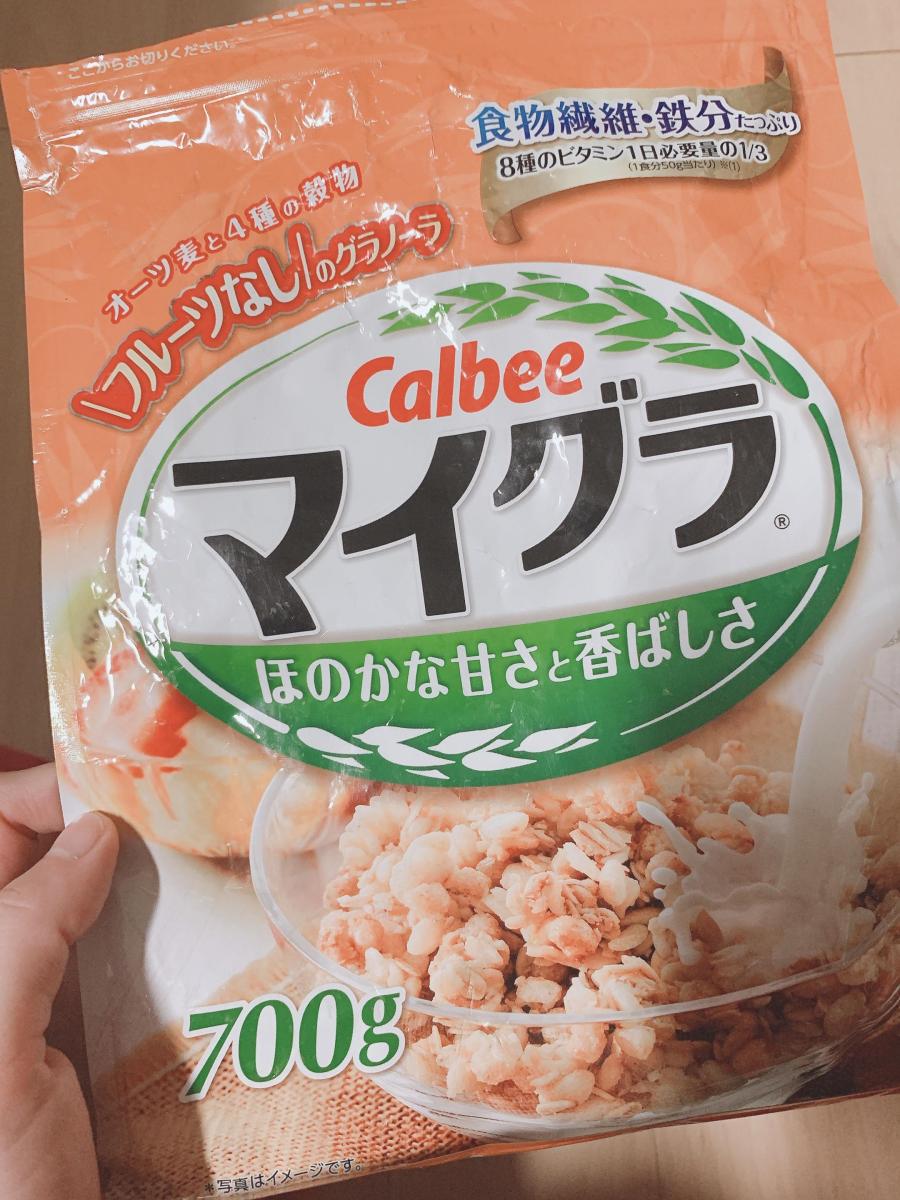 カルビー マイグラの商品ページ