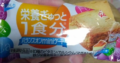 グリコ バランスオンminiケーキ チーズケーキの商品ページ