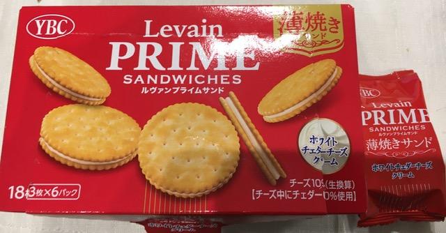 ルヴァンプライムチーズサンド薄焼き ホワイトチェダーチーズクリームの商品ページ