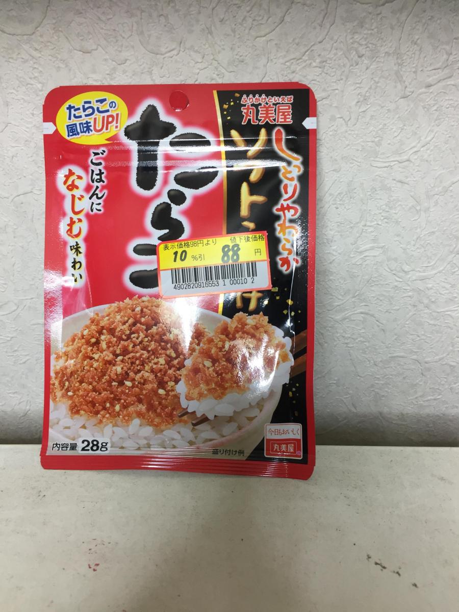 丸美屋 ソフトふりかけ たらこ の商品ページ