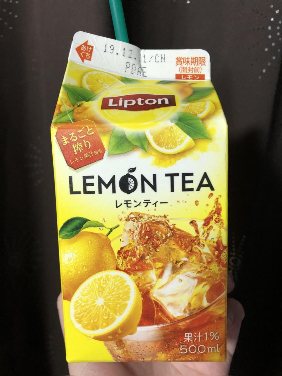 森永乳業 リプトン レモンティーの商品ページ