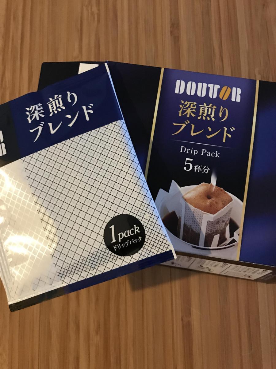 送料無料 ドトール 10袋 DOUTOR コーヒー ドリップ ドリップコーヒー ドリップパック ポイント消化 深煎りブレンド 熱販売 深煎りブレンド