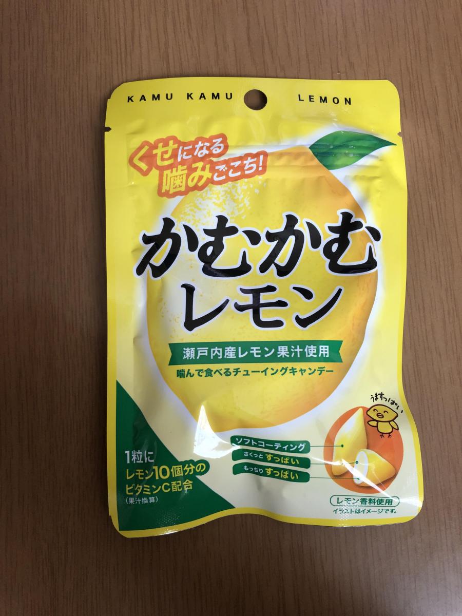 三菱食品 かむかむレモンの商品ページ