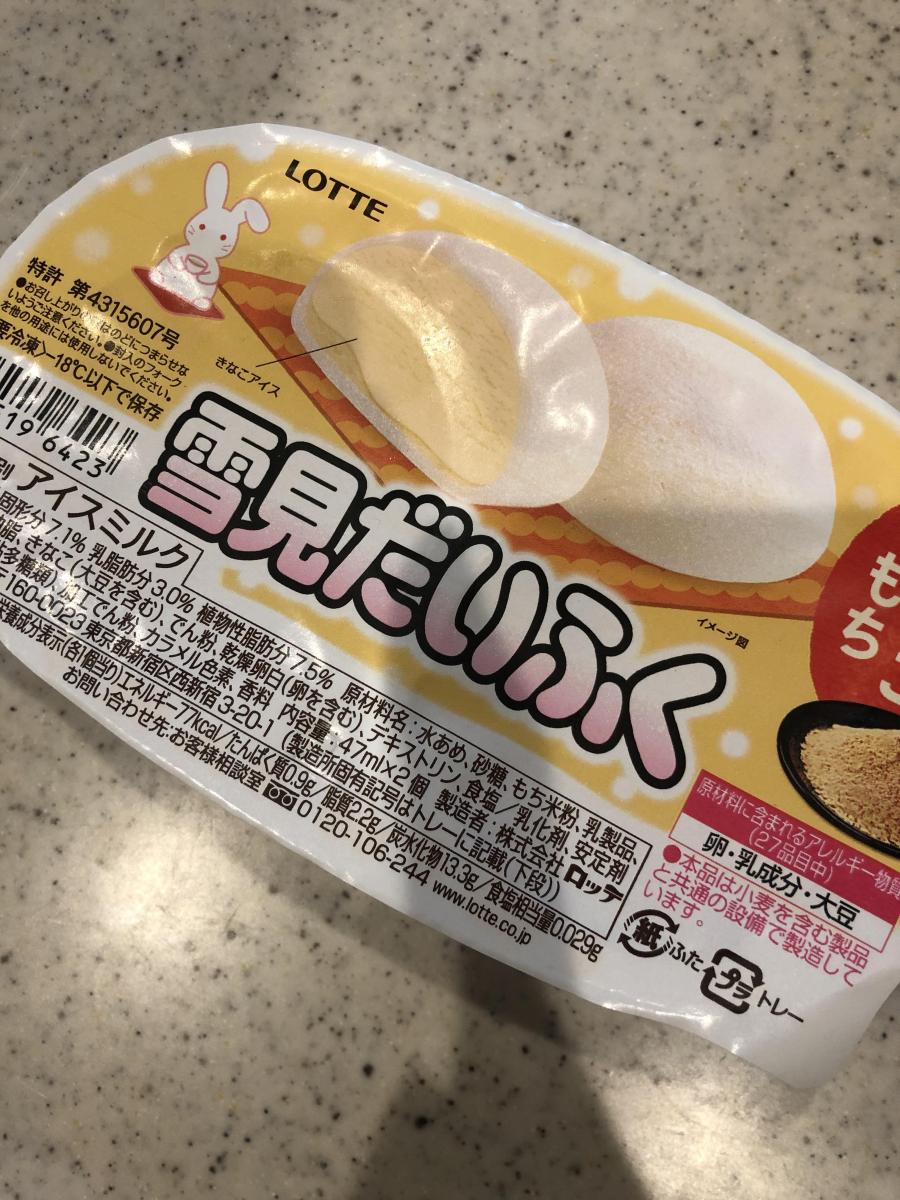 ロッテ 雪見だいふく きなこもちの商品ページ
