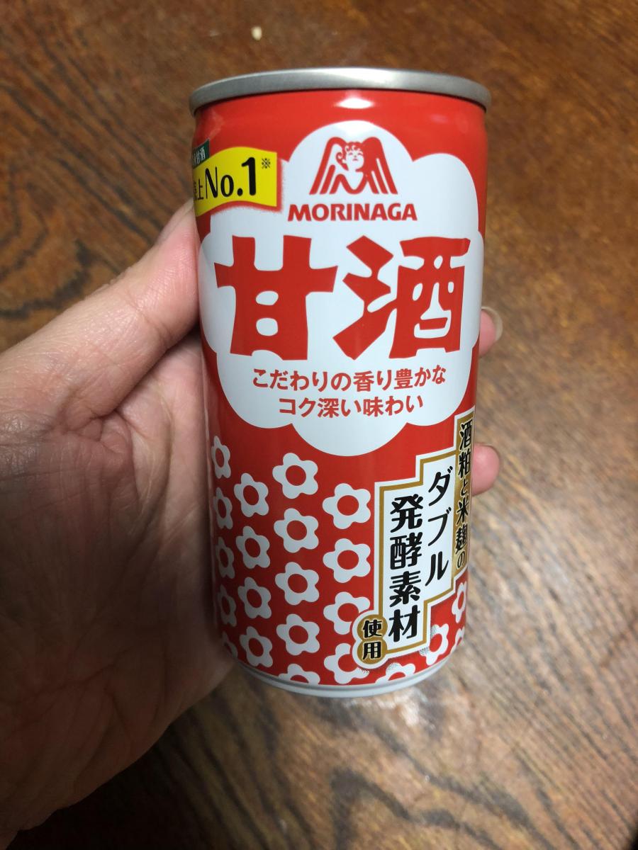 森永製菓 甘酒缶の商品ページ