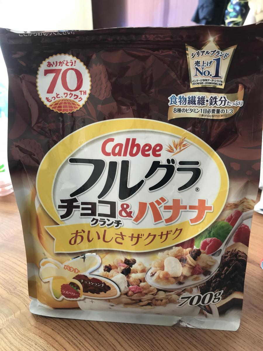 カルビー フルグラ チョコクランチ バナナの商品ページ