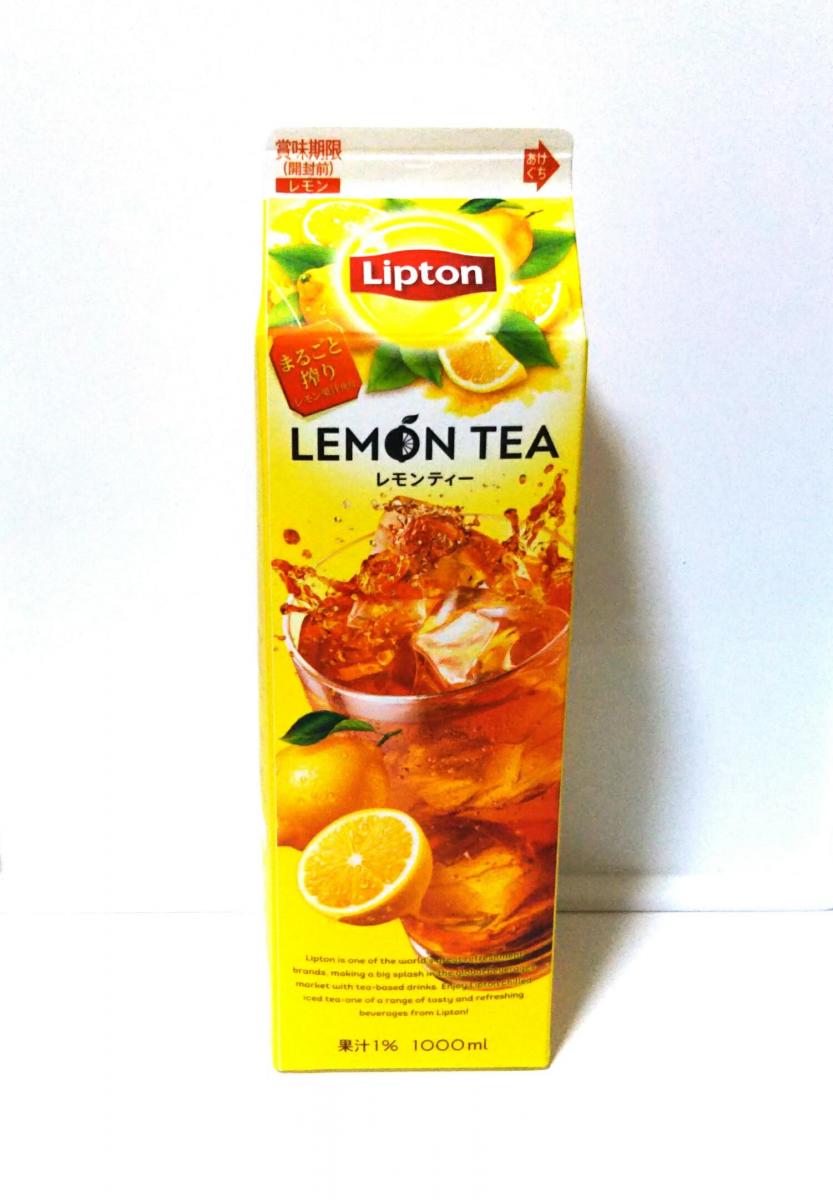 森永乳業 リプトン レモンティーの商品ページ