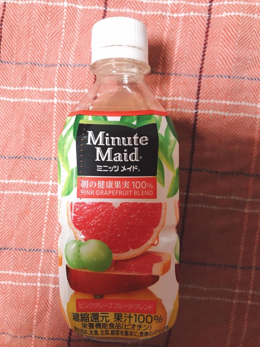 ミニッツメイド 朝の健康果実 ピンクグレープフルーツ ブレンドの商品ページ