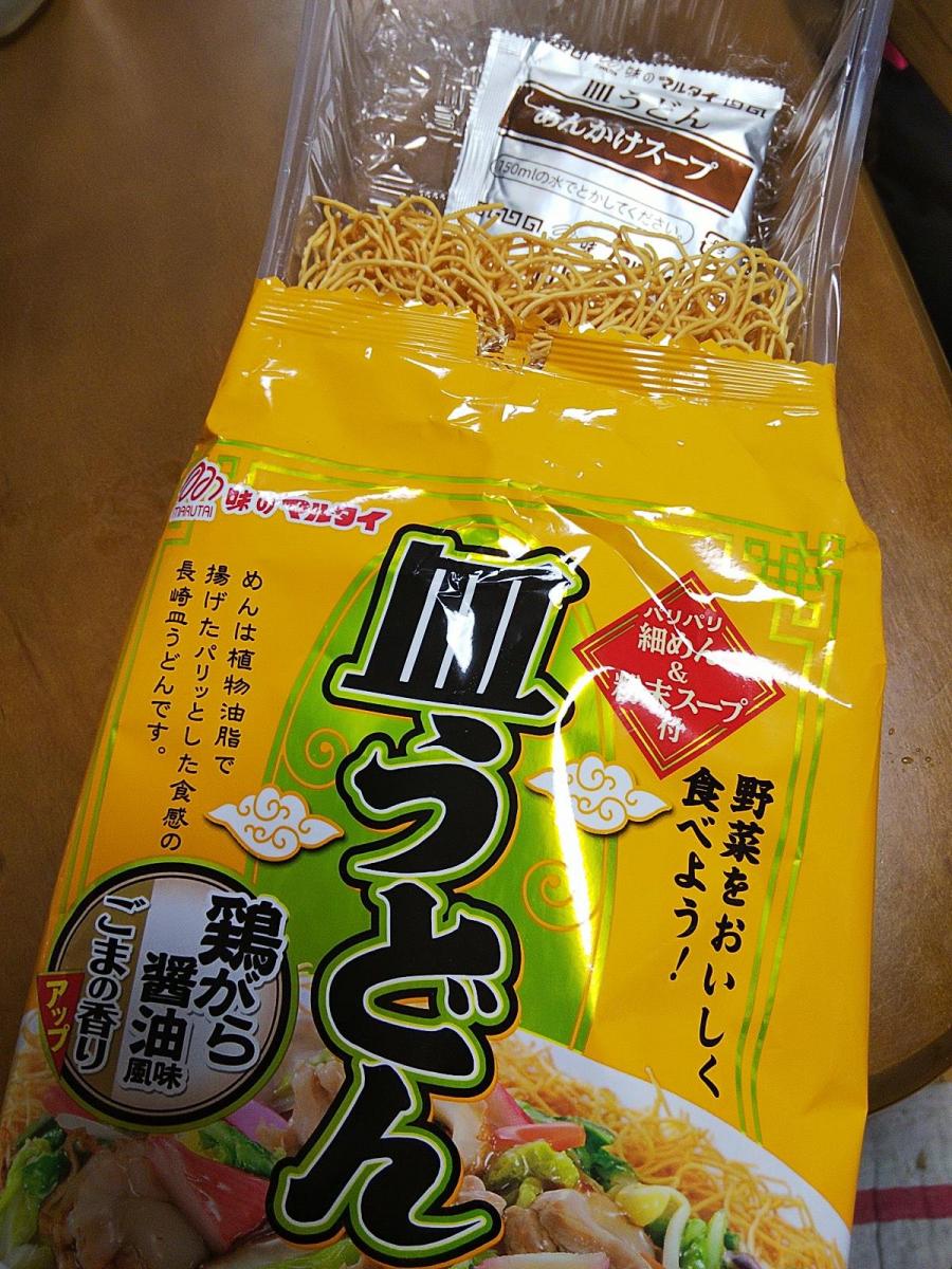 マルタイ 皿うどん醤油風味の商品ページ