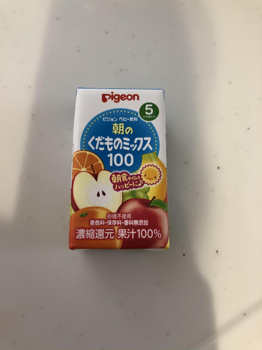 ピジョン 朝のくだものミックス100の商品ページ