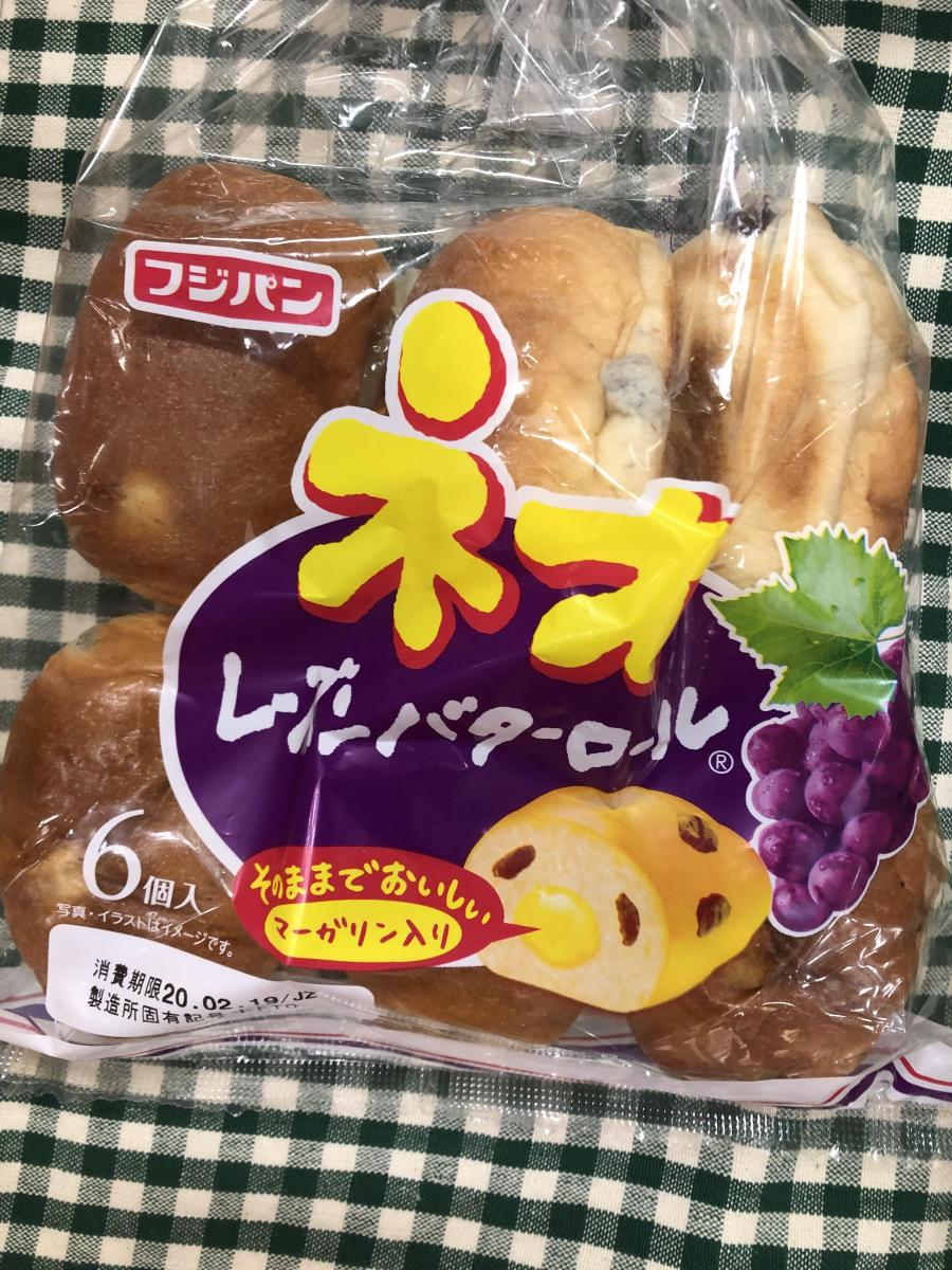 フジパン ネオレーズンバターロールの商品ページ