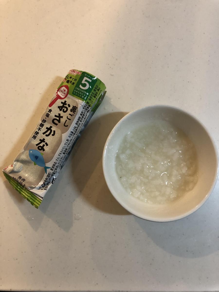 和光堂 はじめての離乳食 裏ごしおさかなの商品ページ