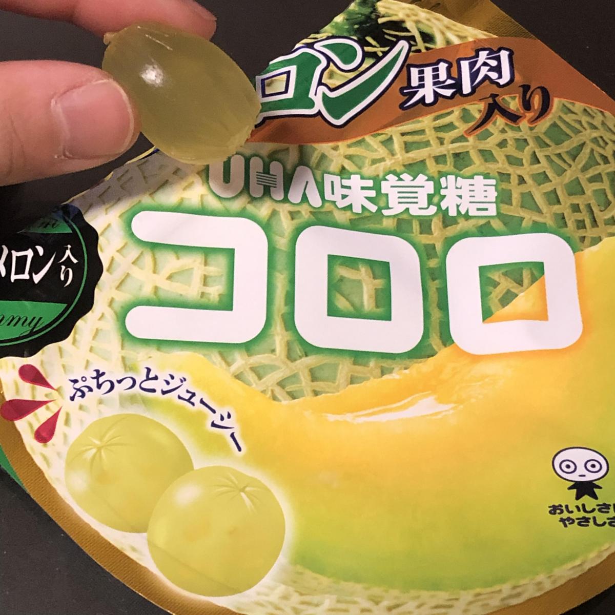 UHA味覚糖 コロロ メロンの商品ページ