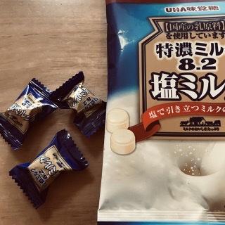 Uha味覚糖 特濃ミルク8 2 塩ミルクの商品ページ