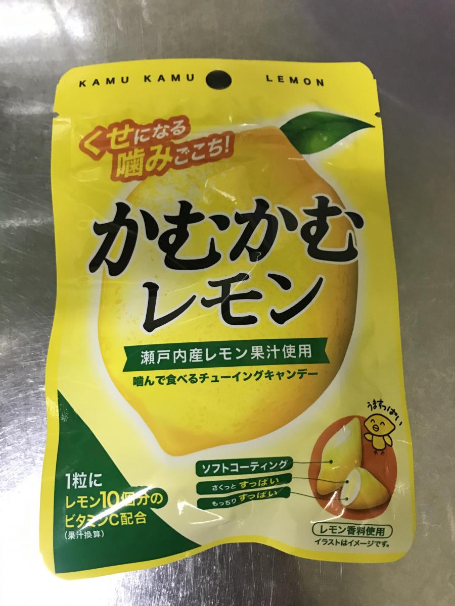 三菱食品 かむかむレモンの商品ページ