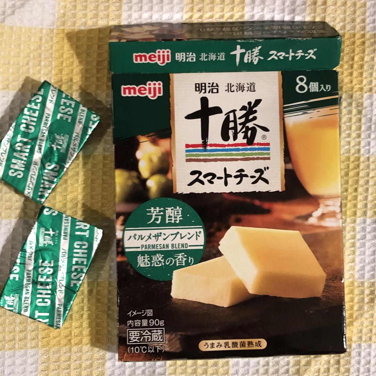 明治 北海道十勝スマートチーズパルメザンブレンドの商品ページ