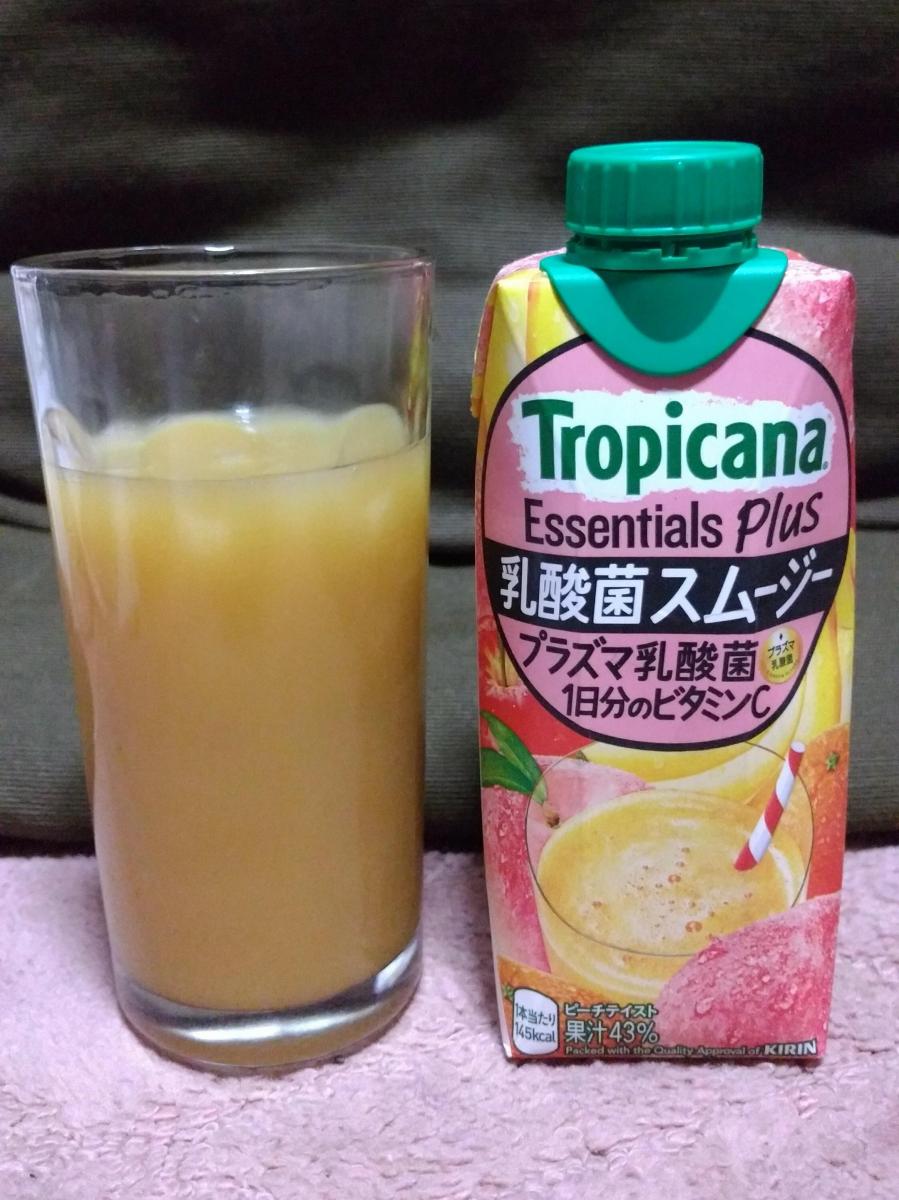 キリン トロピカーナ エッセンシャルズ プラス 乳酸菌スムージーの商品ページ