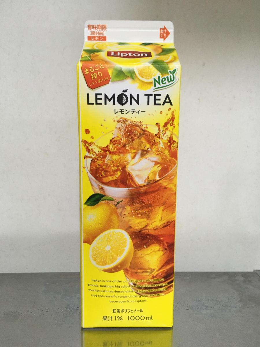 森永乳業 リプトン レモンティーの商品ページ