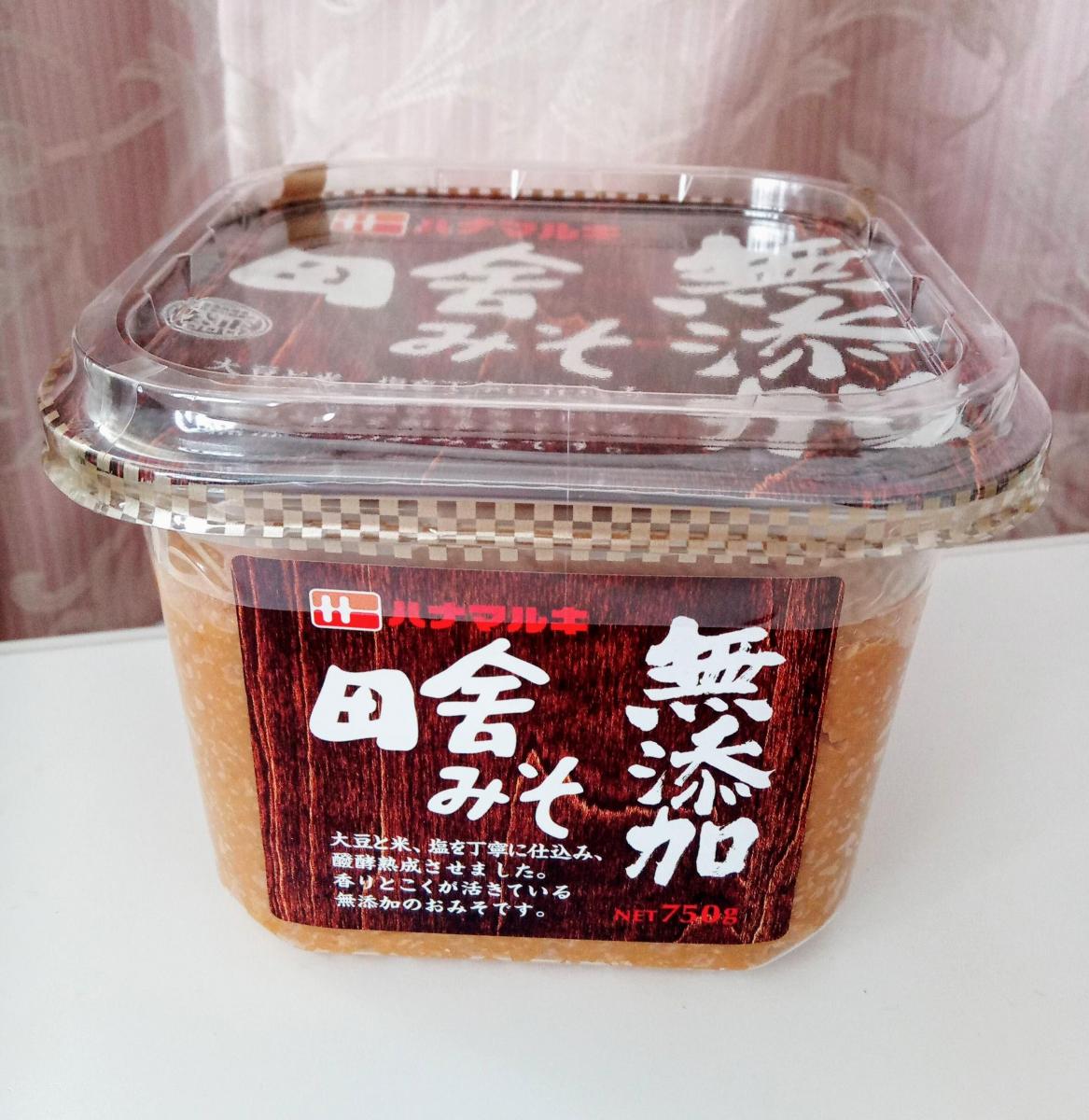 107円 95％以上節約 ハナマルキ 無添加田舎みそ 750g