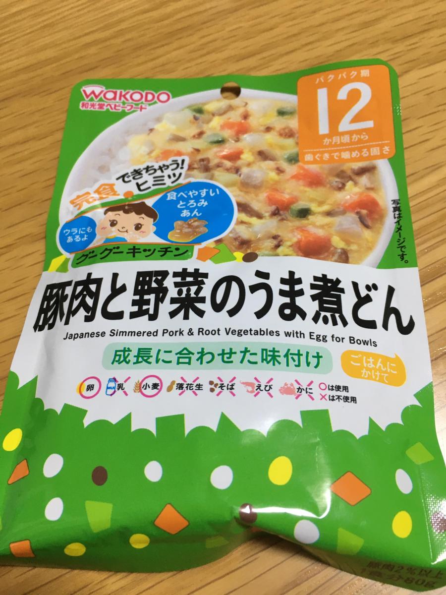 和光堂 グーグーキッチン 豚肉と野菜のうま煮どんの商品ページ