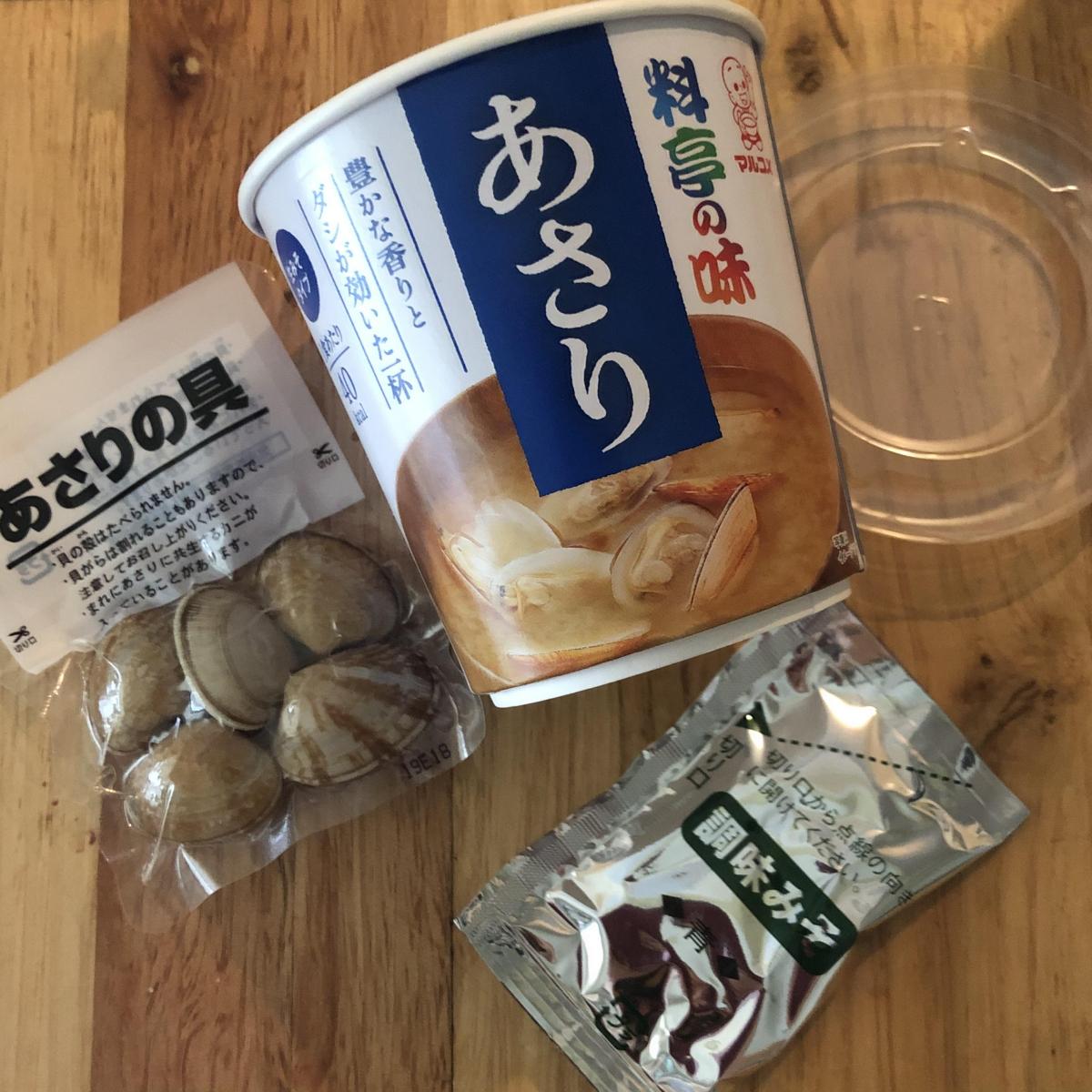 マルコメ カップ 料亭の味 あさりの商品ページ